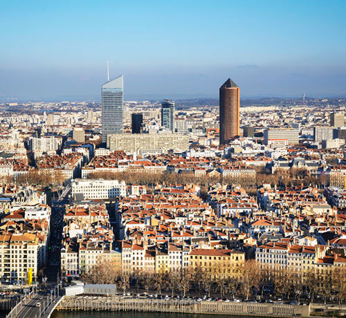 Tour Incity et Tour de la Part-Dieu à Lyon